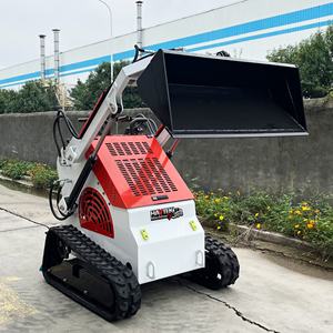 Harga rendah Havtek T460 selip Steer <span class=keywords><strong>Loader</strong></span> diesel efisien Skid Steer <span class=keywords><strong>Loader</strong></span> beroda multifungsi dengan penyapu untuk dijual - Product Image 2