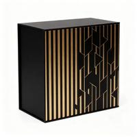 Boîtes en carton de luxe recyclables avec logo, fabriquées à la main, pour bijoux, emballages de cosmétiques et de parfums, boîtes cadeaux magnétiques