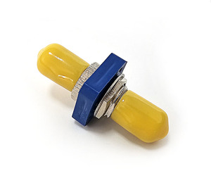 Adaptador Fibra Óptica ST Simplex Acoplador Fibra com Flange - Product Image 1