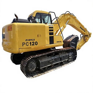 Excavadora Komatsu Avance PC120 de 12 Toneladas Usada, Máquina Hidráulica sobre Orugas con Motor Cummins y Bomba Hidráulica - Product Image 1