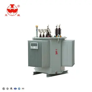 Transformador de distribución eléctrica tipo aceite YAWEI galvanizado en caliente 75 Kva 100 kVA 24940V 120/240V