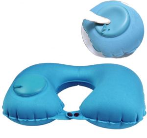 Almohada de Viaje Inflable con Orificio para el Cuello para Avión - Product Image 1
