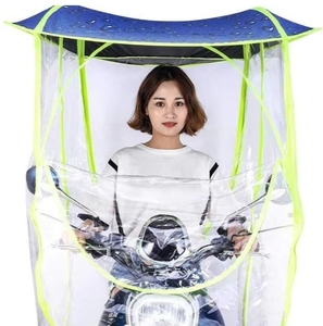 Popolare Tettuccio Antivento da Esterno per Veicoli Elettrici con <span class=keywords><strong>Tende</strong></span> Laterali a Copertura Totale, Parasole e Ombrellone - Product Image 3