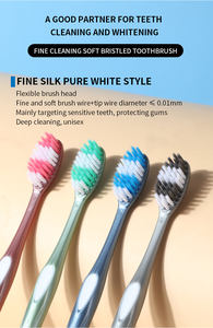 Spazzolini da Denti per Adulti Economici con Setole Medie e Morbide Confezionati Singolarmente - Product Image 5