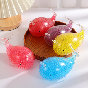 Oferta Especial: Bola Sensorial Antiestrés de Silicona con Diseño de Unicornio, Ballena y Narval, Blanda y de Cristal, 4-6cm, para Niños y Adolescentes - Product Image 1