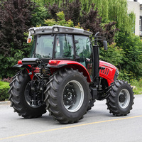 Tracteurs agricoles 4x4 de haute qualité avec boîte de vitesses 16+8, 120 ch, 140 ch, 150 ch, certifiés CE