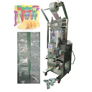 Otomatis 10 tas/gulungan tas terhubung bentuk mengisi kacang biji makanan ringan kemasan mesin HJ-BZ200
