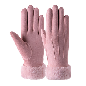 Guantes Térmicos de Invierno para Mujer con Pantalla Táctil y Detección de Agujas, Material de Poliéster para Uso Diario - Product Image 1