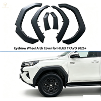 Kit de conversion de carrosserie de pick-up, extensions d'ailes en ABS moulées par injection OEM, couvre-arche de roue pour HILUX TRAVO 2026+