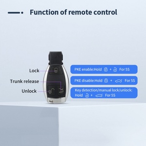 EASYGUARD Smart Key PKE Passive Keyless Entry Kit Fit for Benz 2014+ FBS4 with Turn Key Start Only High Security - Product Image 3