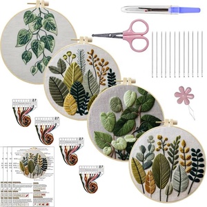 Kit de Bordado de Punto de Cruz, Tela de Algodón Ecológica para Decoración del Hogar Hecha a Mano - Product Image 1