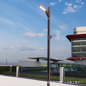 ไฟถนนยูเอ๋ยหยานสำหรับภายนอกอาคาร ไฟ LED กันน้ำสำหรับตกแต่งภูมิทัศน์ ไฟถนนสาธารณะแบบเสาสูง - Product Image 3