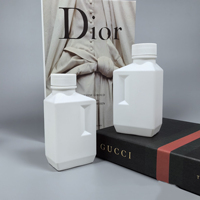 260ml 450ml 500ml 1L 2L carré vide liquide emballage conteneur en plastique liquide détergent à lessive bouteille