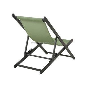 Silla plegable duradera con eslinga, tumbona reclinable, silla de playa - Product Image 5
