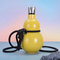 Gourde isotherme créative en acier inoxydable 304, 500 ml, écologique, portable, avec corde, pour activités sportives en extérieur – Nouveauté très demandée