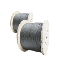Alambre de Acero Galvanizado 7/1.04mm 7/1.57mm 3/16in para Soporte de Invernaderos, Suministro a Colombia y Ecuador