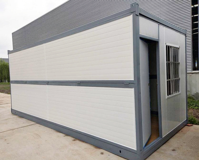 Easy Assembly and Disassembly 20' Prefabricated Folding Folding Container Shelter Folding House in India
