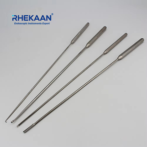 Instrumen Endoskopi Tulang Belakang Uniportal Manual Stainless Steel untuk Discektomi Interlaminar, Termasuk Nerve Hook, <span class=keywords><strong>Dissector</strong></span>, dan Curette HK - Product Image 5