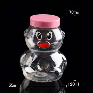 Juego de juguetes de plástico para mascotas Snow Man, botellas de plástico, recipientes de slime en barril de plástico, ¡los más vendidos! - Product Image 3