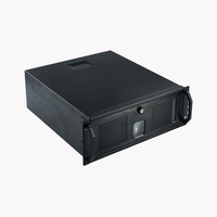 Boîtier d'ordinateur industriel monté en rack 4U avec serveur de baies de disque dur remplaçable à chaud