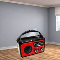 Radio météo solaire à manivelle NOAA, batterie externe 16000 mAh, lampe de poche d'urgence, haut-parleur portable de camping, alerte SOS, radio d'extérieur H21
