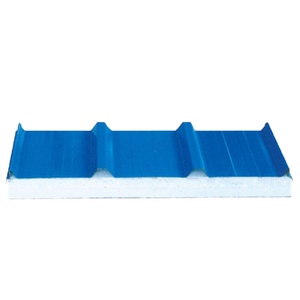 Tôle <span class=keywords><strong>de</strong></span> <span class=keywords><strong>toiture</strong></span> en acier ondulé prépeint, tôle bon marché Z80 Ral5015 0.6mm d'épaisseur - Product Image 4