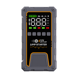 Avviatore di Emergenza Portatile per Auto <span class=keywords><strong>12V</strong></span> 24000mAh ad Alta Potenza con Batteria al <span class=keywords><strong>Litio</strong></span>, Compressore d'Aria e Ricarica Wireless - Product Image 2