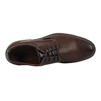 Chaussures habillées pour hommes, chaussures Oxford en cuir décontractées avec lacets, chaussures habillées classiques formelles
