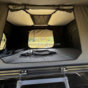 WILD <span class=keywords><strong>CLOUD</strong></span> <span class=keywords><strong>Tente</strong></span> de toit droite en aluminium à toit rigide Pop-<span class=keywords><strong>up</strong></span> <span class=keywords><strong>Tente</strong></span> de toit imperméable et étanche à la pluie pour les voyages et le camping en plein air - Product Image 5