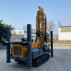 Offre Spéciale – Foreuse <span class=keywords><strong>de</strong></span> puits d'eau portable sur chenilles <span class=keywords><strong>de</strong></span> 200 m, alimentée au diesel - Product Image 4