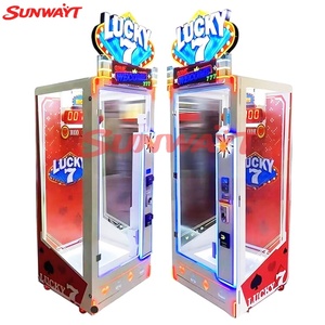 Machine de jeu à monnayeur populaire Lucky 7 pour couper les prix, machine à ciseaux pour couper les prix pour centre commercial, machine à cadeaux à vendre - Product Image 2