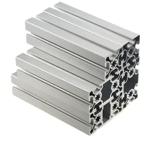 Série 50 tslot 10mm profilé en aluminium à fente en t 50x100 profilé en aluminium d'extrusion de piste en t