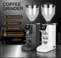 Moulin à expresso électrique Sifei Luxury Mini Home, meules coniques de 60 mm en acier inoxydable, réglage par molette, design minimaliste, 750 g