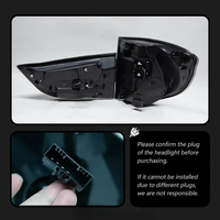 Luces Traseras LED CREULI, Estilo Secuencial Personalizado, Nuevo Estilo Ahumado, Plug and Play, Luz de Freno Trasera Dinámica, Accesorios para Automóviles BMW X5 F15