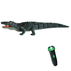 9985 infrarouge télécommande Crocodile haute Simulation marche RC géant Crocodile <span class=keywords><strong>jouet</strong></span> avec lumière LED pour enfants cadeaux - Product Image 2