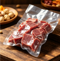 Sacs de mise sous vide gaufrés en nylon texturé pour la conservation des aliments, viande transformée et surgelée