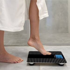 नए खोखले डिजाइन एंटी स्लिप होम डिजिटल स्केल 180 किलोग्राम बुद्धिमान इलेक्ट्रॉनिक बाथरूम वजन पैमाने - Product Image 3