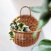 Diskon Pot Gantung Dinding Balkon Rotan Vietnam Dalam Ruangan Ramah Lingkungan Siap Kirim