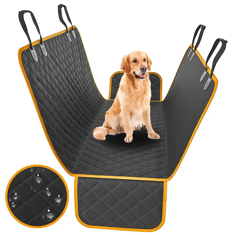 Personalizzato lavabile confortevole regolabile antigraffio durevole impermeabile pet dog amaca seggiolino auto extender copriletto