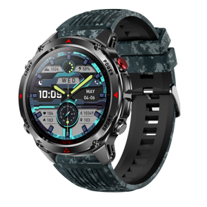 Reloj Inteligente HT37 con Pantalla <span class=keywords><strong>de</strong></span> 1.46 Pulgadas, Brújula, Linterna, GPS, Deportes al Aire Libre, Resistente al Agua IP68, Carga Magnética <span class=keywords><strong>de</strong></span> 5-7 Días - Product Image 6