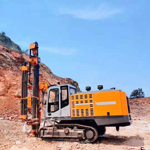 다기능 강력한 완전 유압 광산 시추공 드릴링 리그 폭발 구멍 드릴링 머신 무료 보증 판매 - Product Image 1