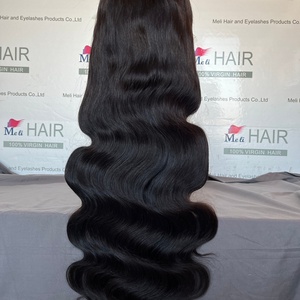 Peluca de Cabello Humano 100% Brasileño de 30 Pulgadas con Encaje Transparente de Alta Densidad 13x4, con Cabello de Bebé Pre-Arrancado y Largo - Product Image 2