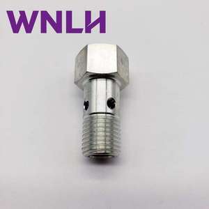 Soupape de décharge de pression d'huile moteur WNLH 02111519, soupape de trop-plein pour excavatrice Volvo EC210, pièces de rechange moteur D6D - Product Image 1