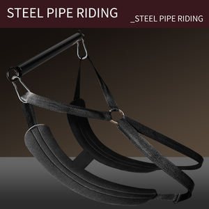 <span class=keywords><strong>Bondage</strong></span> experiencia tubo de acero paseo a caballo sexo carruaje arnés herramienta para hacer amor juguetes sexuales para parejas cinturón sexual Juguetes Para sm - Product Image 3