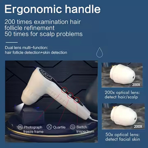 เครื่องสแกนเส้นผมแบบพกพาเครื่องตรวจจับหนังศีรษะหน้าจอขนาดใหญ่15นิ้วสำหรับร้านเสริมสวย - Product Image 6