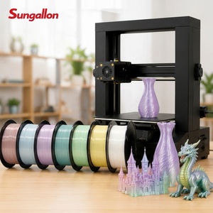 Sungallon PLA-Silk Set10KG <b>3D</b> <b>Printer</b> Filament 1.75mm <b>3D</b> <b>Printer</b> Filament with Silk Texture Multiple Colors 220°C Printing Temp - Product Image 2