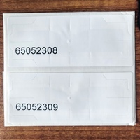 Autocollant RFID étanche 20*20mm personnalisé de marque Xunfei, puces Ntag213 215 216, pour cartes de membre et contrôle d'accès hôtelier, vente en gros