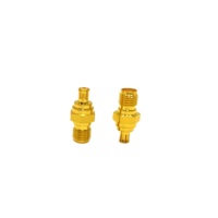 Prix d'usine pour SMA femelle Jack adaptateur coaxial RF droit MCX connecteurs mâles