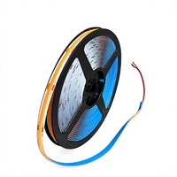 Bande lumineuse LED COB 12V flexible sans points, ruban lumineux à intensité variable pour éclairage intérieur d'hôtel
