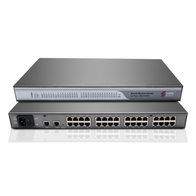 SERIALLINK Industrial SLK-S532R-PLUS 32-port RS-232 Terminal Server 32Ports RS-232/RS-485 Serial Device Server Console Server
